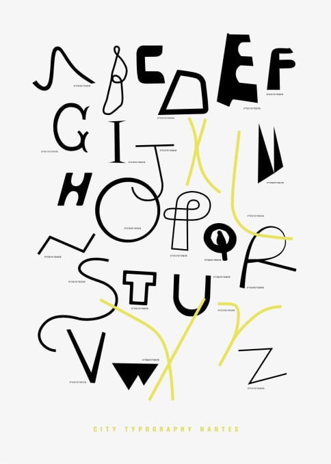 CITY TYPOGRAPHY NANTES - LEE HYEYEONG